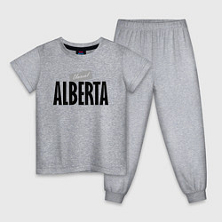 Пижама хлопковая детская Unreal Alberta, цвет: меланж