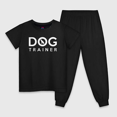 Детская пижама DOG Trainer / Черный – фото 1
