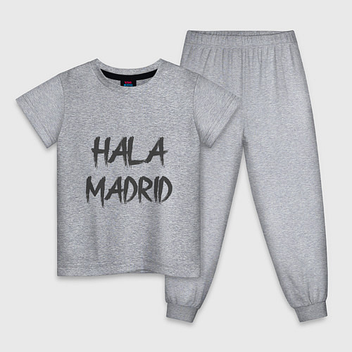 Детская пижама Hala - Madrid / Меланж – фото 1