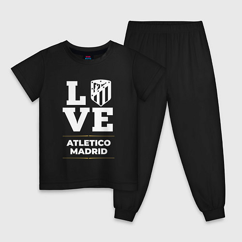 Детская пижама Atletico Madrid Love Classic / Черный – фото 1
