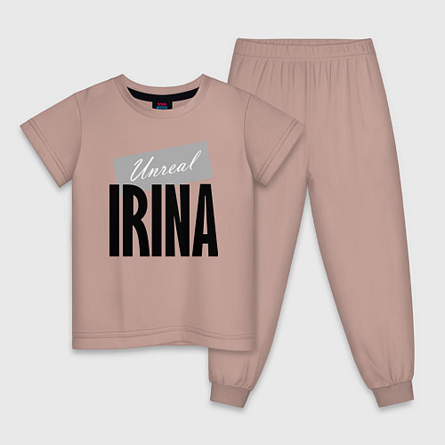 Детская пижама Unreal Irina / Пыльно-розовый – фото 1