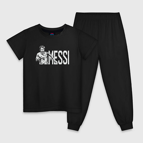 Детская пижама Football Messi / Черный – фото 1