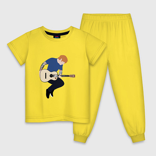 Детская пижама Ed Sheeran / Желтый – фото 1