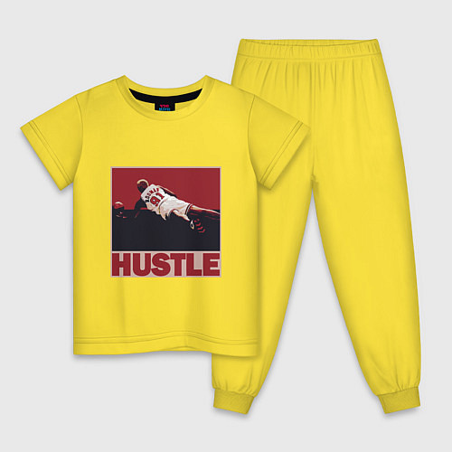 Детская пижама Rodman hustle / Желтый – фото 1