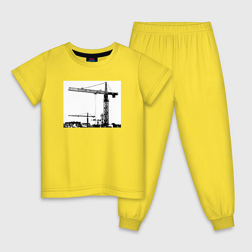 Детская пижама КранЛибхер / Желтый – фото 1
