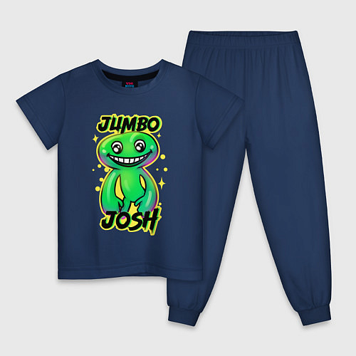 Детская пижама Jumbo Josh / Тёмно-синий – фото 1
