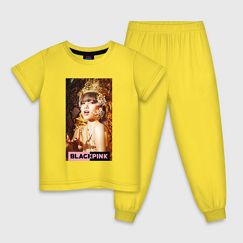 Детская пижама Lisa gold / Желтый – фото 1