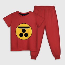 Пижама хлопковая детская Клан Тёсю Total War: Shogun 2, цвет: красный
