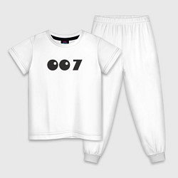 Детская пижама Number 007