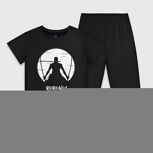 Детская пижама Ророноа Зоро / Черный – фото 1