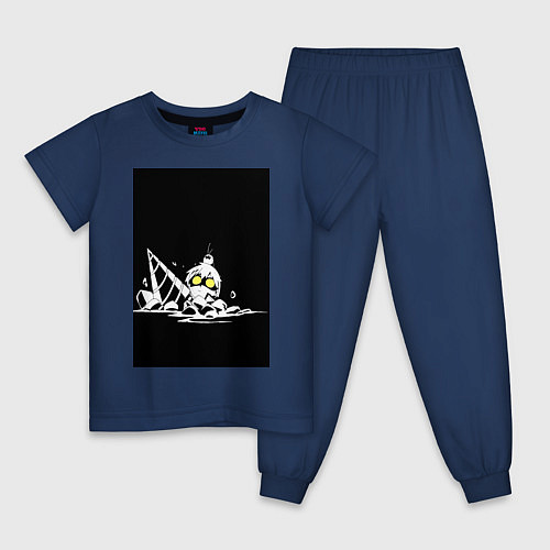 Детская пижама Гуррен-Лаганн Симон / Тёмно-синий – фото 1