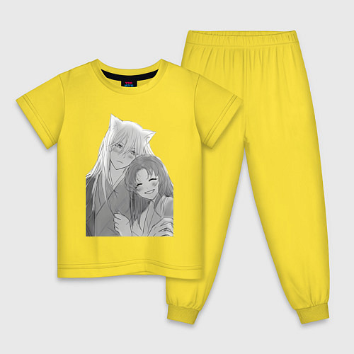 Детская пижама Очень приятно Бог Томоэ / Желтый – фото 1