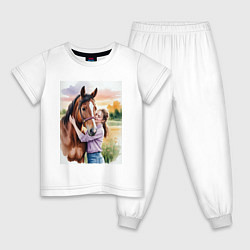 Детская пижама Обними меня крепче