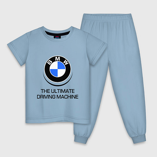 Детская пижама BMW Driving Machine / Мягкое небо – фото 1