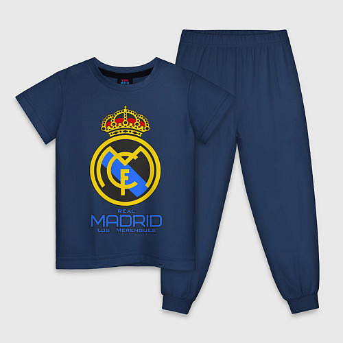 Детская пижама Real Madrid / Тёмно-синий – фото 1