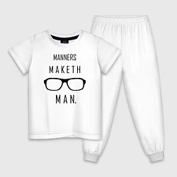Детская пижама Kingsman: Manners maketh man