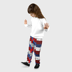 Брюки детские Jeans color, цвет: 3D-принт — фото 2