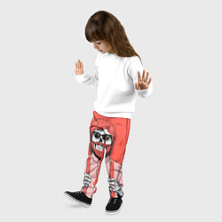 Брюки детские Skeleton, цвет: 3D-принт — фото 2