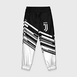 Брюки детские FC Juventus: B&W Line, цвет: 3D-принт