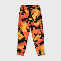 Детские брюки Fashion Orange Camo