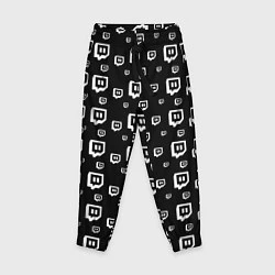 Детские брюки Twitch: Black Pattern