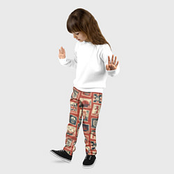 Брюки детские Марки Великобритании, цвет: 3D-принт — фото 2