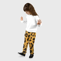 Брюки детские Леопард, цвет: 3D-принт — фото 2