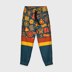 Детские брюки Африканская Символика