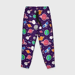 Детские брюки Корабли, планеты и спутники