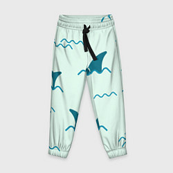 Детские брюки Плавники акул