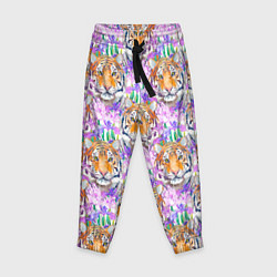 Детские брюки Тигр в цветах