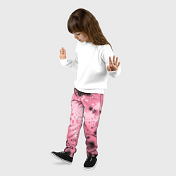 Брюки детские Коллекция Journey Розовый 588-4-pink, цвет: 3D-принт — фото 2