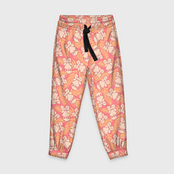 Брюки детские Забавные Ленивцы, цвет: 3D-принт