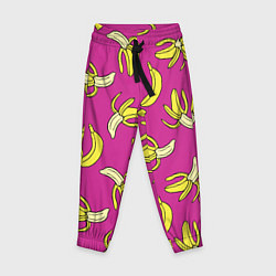 Брюки детские Banana pattern Summer Color, цвет: 3D-принт