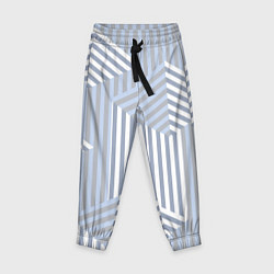 Брюки детские Строгий геометрический узор, цвет: 3D-принт