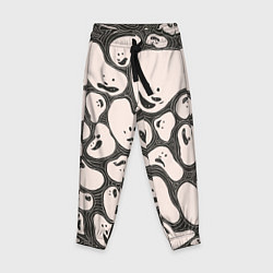 Брюки детские Камни с лицами, цвет: 3D-принт