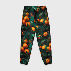 Детские брюки Яркие апельсины