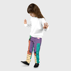 Брюки детские Современный авангард, цвет: 3D-принт — фото 2