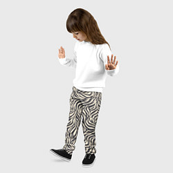 Брюки детские Зебра паттерн, цвет: 3D-принт — фото 2