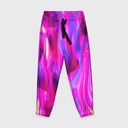 Детские брюки Pink blue texture