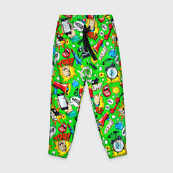 Брюки детские Hello Like Boom, цвет: 3D-принт