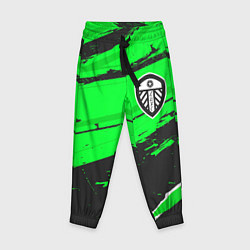 Брюки детские Leeds United sport green, цвет: 3D-принт