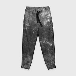 Брюки детские Абстракция - серая шкура, цвет: 3D-принт