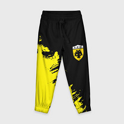 Брюки детские AEK sport color yellow, цвет: 3D-принт