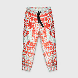 Брюки детские Новогодняя шкура змеи, цвет: 3D-принт