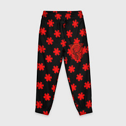 Брюки детские Bullet for my valentine pattern, цвет: 3D-принт