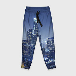Брюки детские City, цвет: 3D-принт