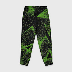 Брюки детские Triangles with dots, цвет: 3D-принт