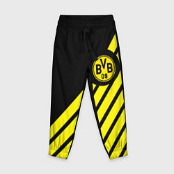 Брюки детские Borussia geometry yellow, цвет: 3D-принт