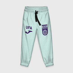 Брюки детские Фк Уфа - мятный цвет и текстура, цвет: 3D-принт